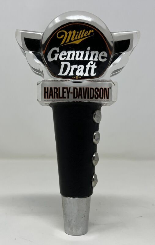 Miller Genuine Draft Harley-Davidson 6” Acrylic Tap Handle