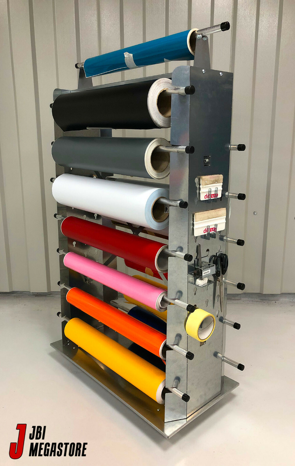 Vinyl Sticker Window Tint Roll Sign Making Car Wrapping Rack Trolley