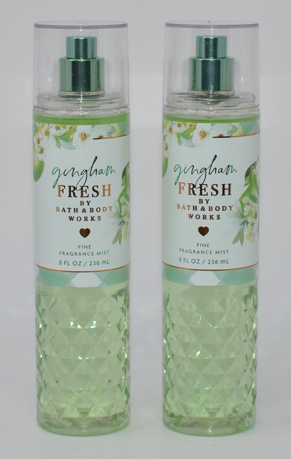 2 NEW BATH & BODY WORKS GINGHAM FRESH FINE FRAGRANCE MIST