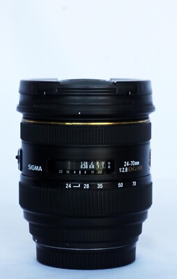 Sigma DG 24-70mm f/2.8 HSM EX DG AF IF Lens For Canon