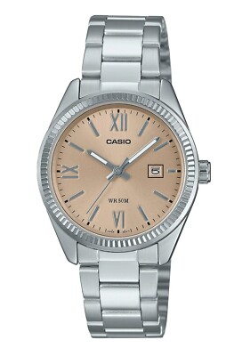 Casio LTP1302DD-4A2V Women's Standard Stainless Steel Sun Ray Dial Analog Watch
