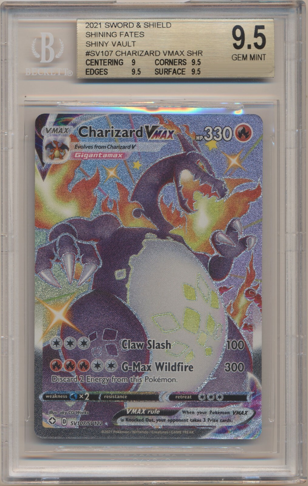 BGS9.5 ゴールドラベル エーフィVMAX SA プロモ ポケモン sb18 BGS 9.5