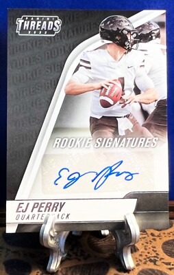2022 Panini Threads Draft Picks Auto EJ PERRY Rookie TH EPE Jacksonville Jaguars