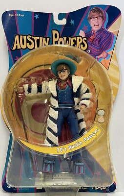 Mezco Mike Meyers/Austin Powers 70's Austin Powers 6'' Fig. Goldmember Movie MINT