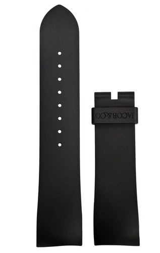シンJacob&co 47mm用　ブラッククロコベルト　22mm Amazon | JACOB&Co（ジェイコブ） 47mm専用純正交換バンド