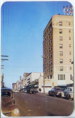 CP Etats-Unis - USA - Pine Street lookink East, Hattiesburg, Miss.