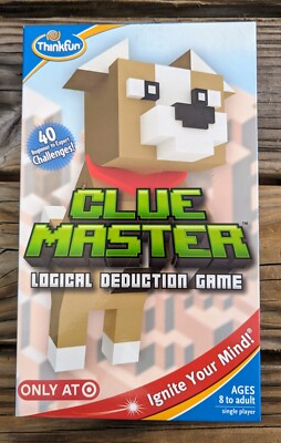 ThinkFun Clue Master Logic Game and STEM Toy - Teaches Critical Thinking Skills 