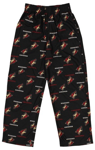 Пижамные брюки NHL Youth Boys Arizona Coyotes с принтом по всей длине для отдыха