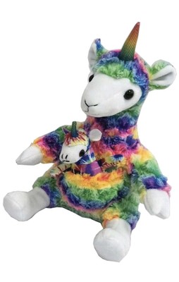 rainbow llamacorn plush
