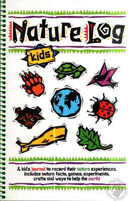 Nature Journals: Nature Log Kids by DeAnna Brandt (1998, Spiral)