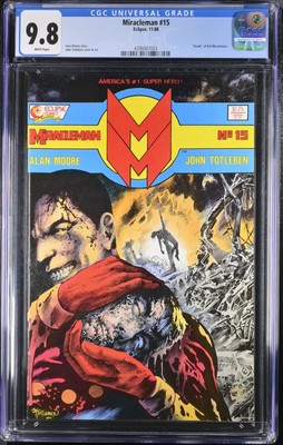 Miracleman #15 CGC 9.8 (1988) Alan Moore Story Eclipse Comics