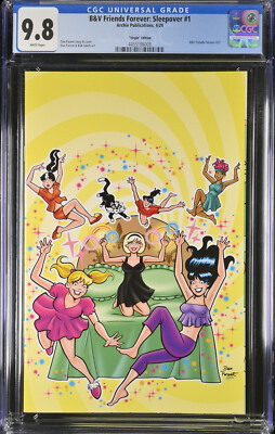 Betty Veronica: Friends Forever - Sleepover #1 Dan Parent Virgin Variant CGC 9.8