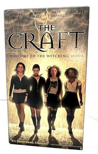 The Craft (VHS, 1996, Closed Captioned Widescreen) Sealed