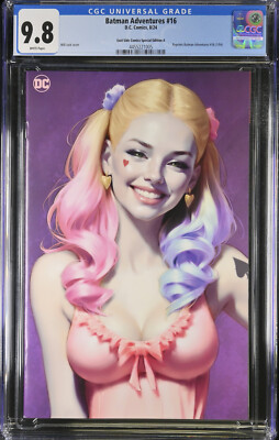 Batman Adventures #16 Will Jack Close Up Variant CGC 9.8 Ltd to 1000