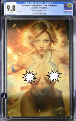 METAL #1/1! Fantasy of Cosplay Vanish Invisible Woman SHEER Chase Cover CGC 9.8!