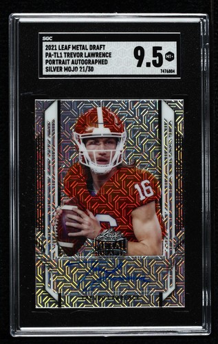 2021 Leaf Metal Draft Trevor Lawrence #PA-TL1