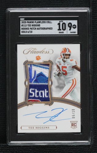 2020 Panini Flawless Collegiate Tee Higgins #113