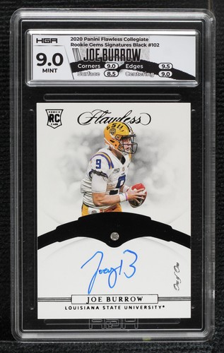 2020 Panini Flawless Collegiate Joe Burrow #102