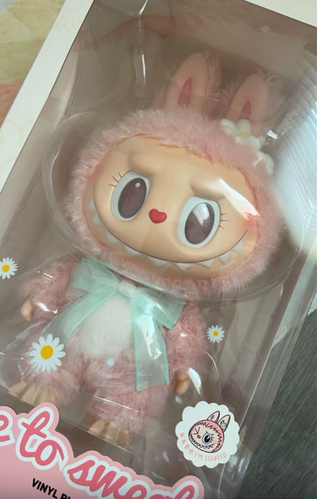 Japan SELLER) Pop Mart Mokoko Close To Sweet Vinyl Plush