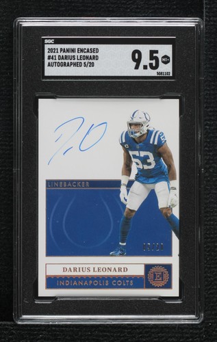 2021 Panini Encased Shaquille Leonard #41