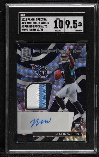 2022 Panini Spectra Malik Willis #APA-MWI