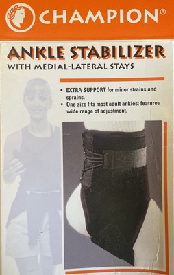 New Champion Ankle Stabilizer with Medial Lateral Stays Ankle Compression Brace
