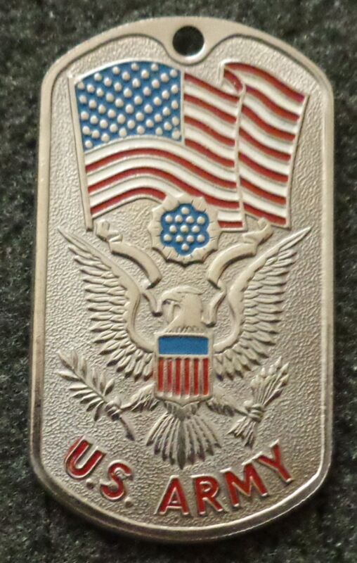 RUSSIAN DOG TAG PENDANT MEDAL   US ARMY    #212