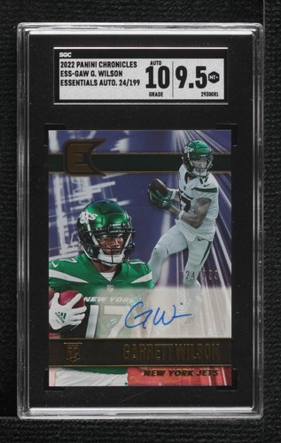 2022 Panini Chronicles Garrett Wilson #ESS-GAW
