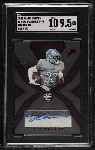 2022 Panini Limited D'Andre Swift #LI-DSW