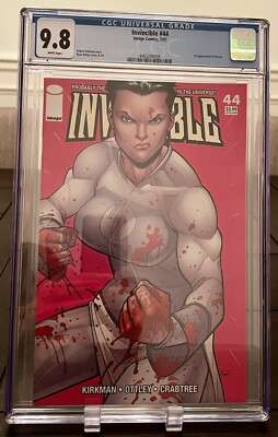 Invincible 44 CGC 9.8 NM/M White Pages Kirkman Ottley Image 1st App of Anissa!