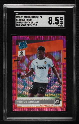 2020-21 Panini Chronicles Yunus Musah #6