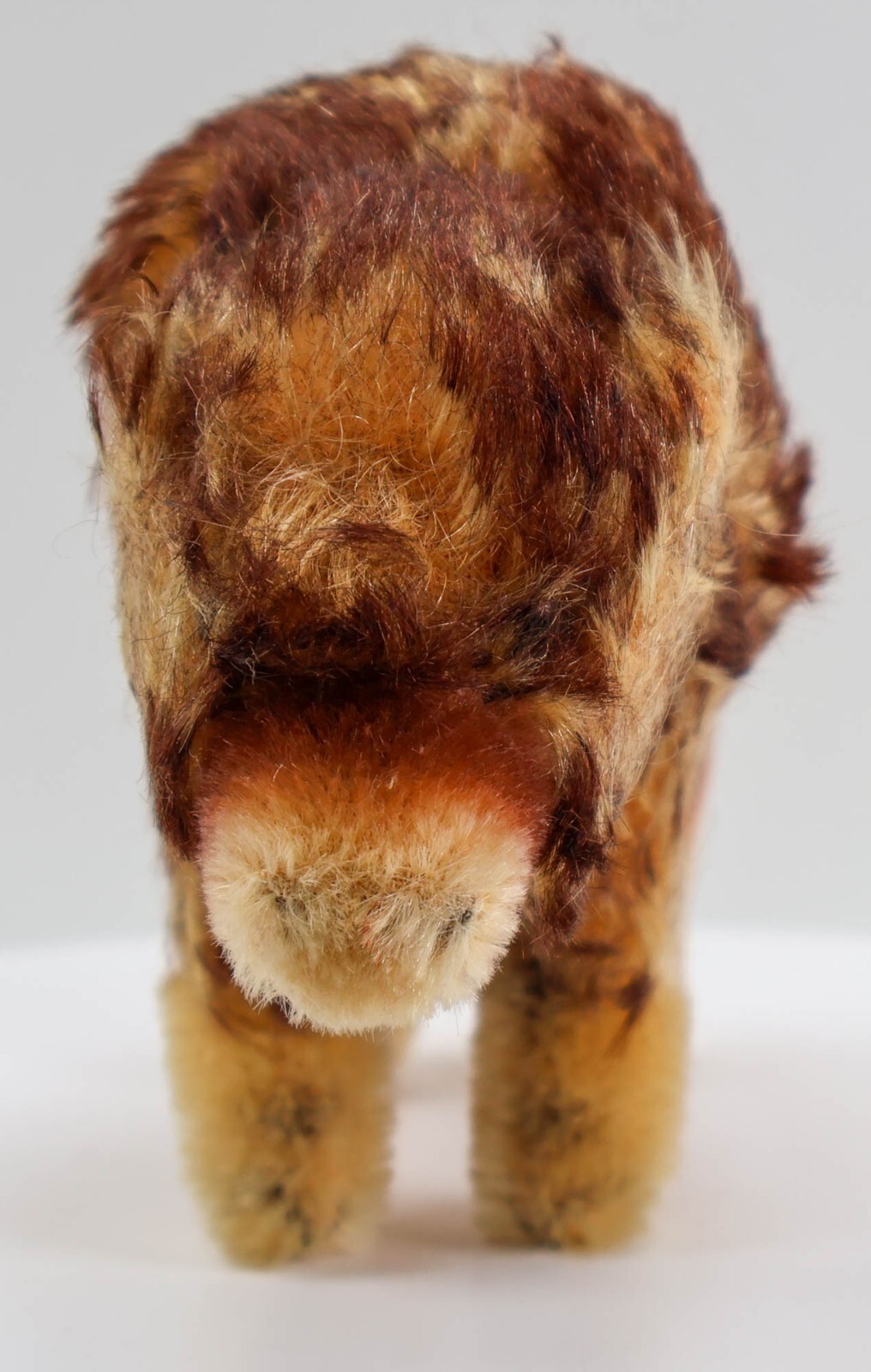 Steiff Bison Plush Stuffed Animal Germany 1962 5