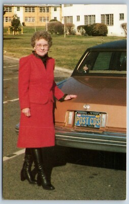 Postcard Coralie Dixon Sparre 1980s Chrome K1C