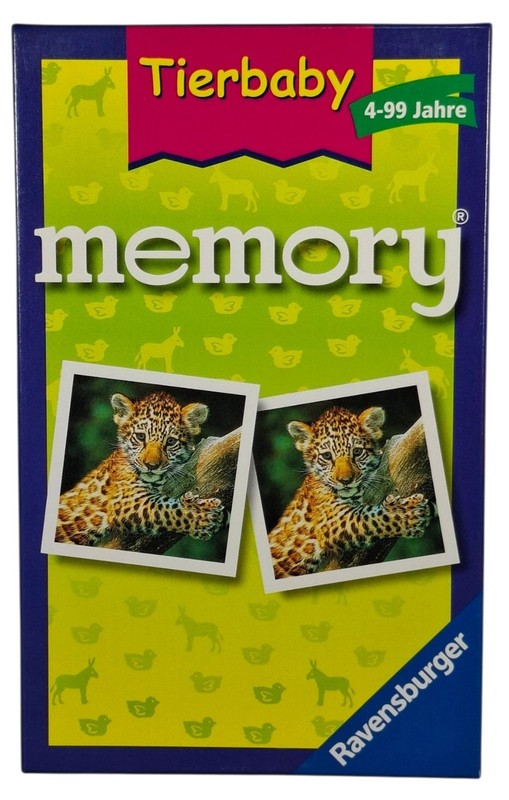Tierbaby Memory Ravensburger Kinderspiel Legespiel Originalverpackt