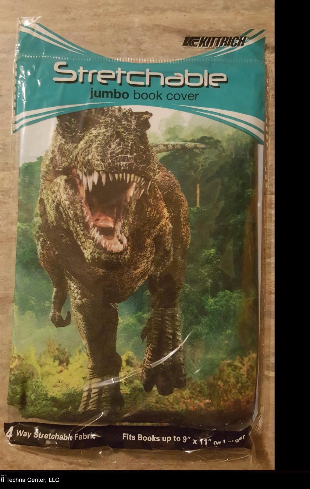 Kittrich Stretchable Jumbo Book Cover, 2 Packs