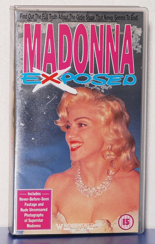 Cassette VidÃ©O Vhs, Madonna, 