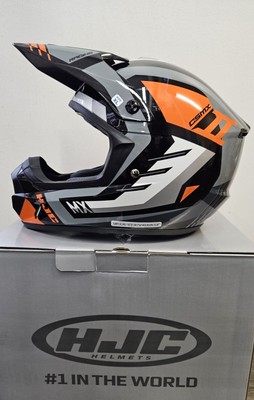 HJC CL-XYII, Phyton Off Road Riding Helmet *XL,2XL,3XL* Orange,Blk,Gray