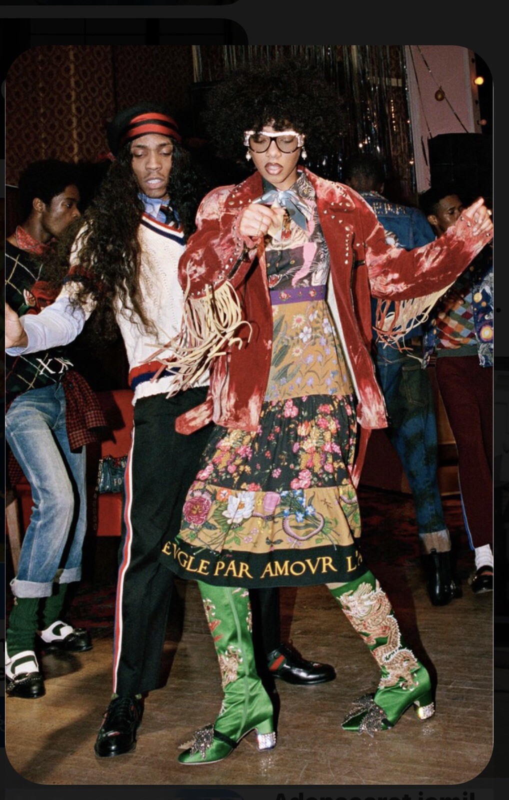 NEW GUCCI Silk Dress-PreFall Collection - Flower Print/Tiger