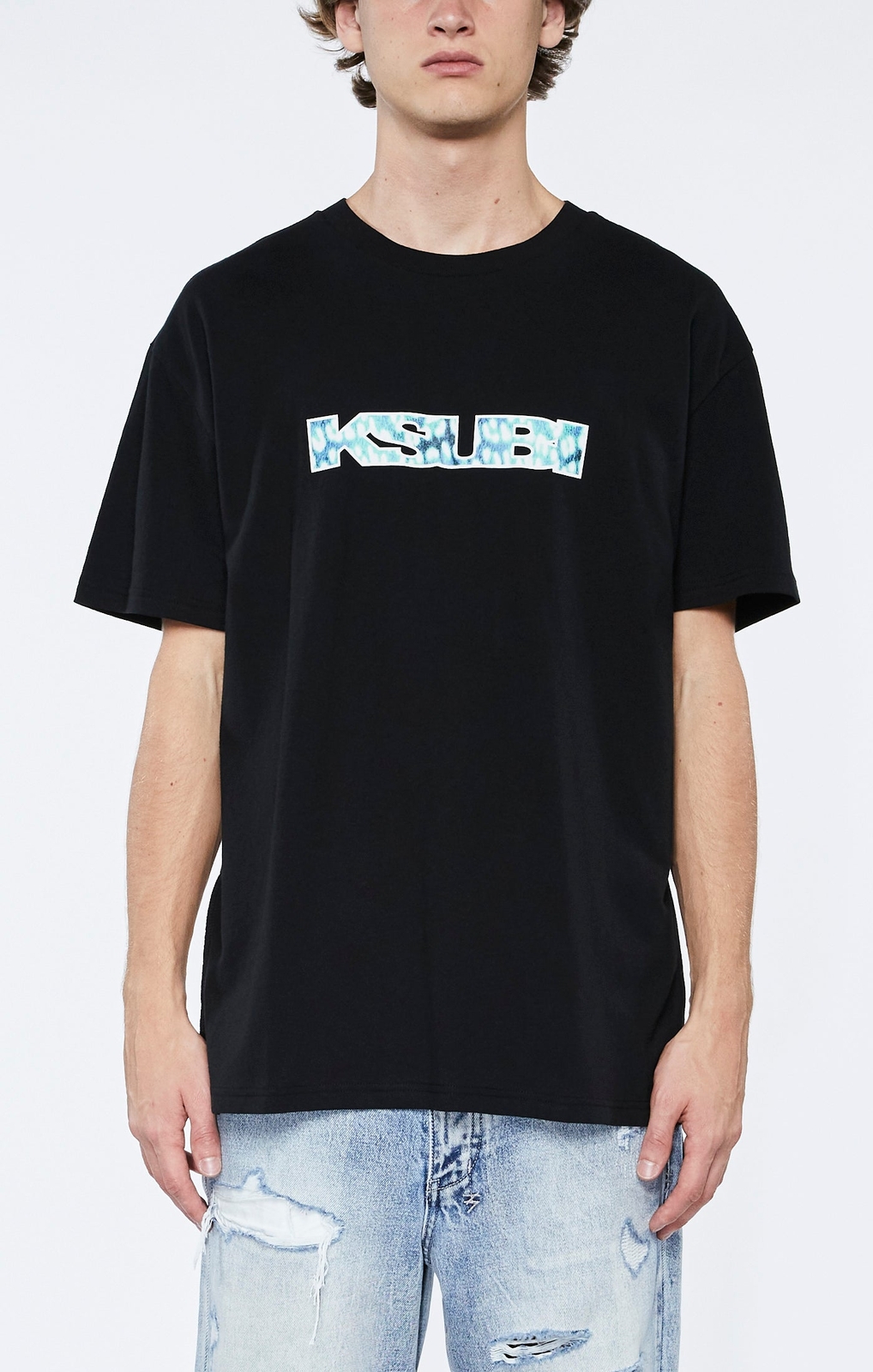 ★Ksubi★Conspiracy Biggie Ss Tee Jet Black ブラックTシャツ Buy 4 x 4 Biggie Ss Tee Jet Black | Ksubi | Ksubi ++