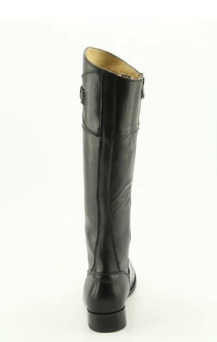 Pre-owned Frye Womens Molly Button Tall Black Smooth Vintage Leather Boot 9.5m Brand