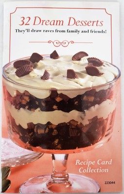 32 Dream Desserts Recipe Card Collection 223044 (2007) (DRG Network) (Small Form