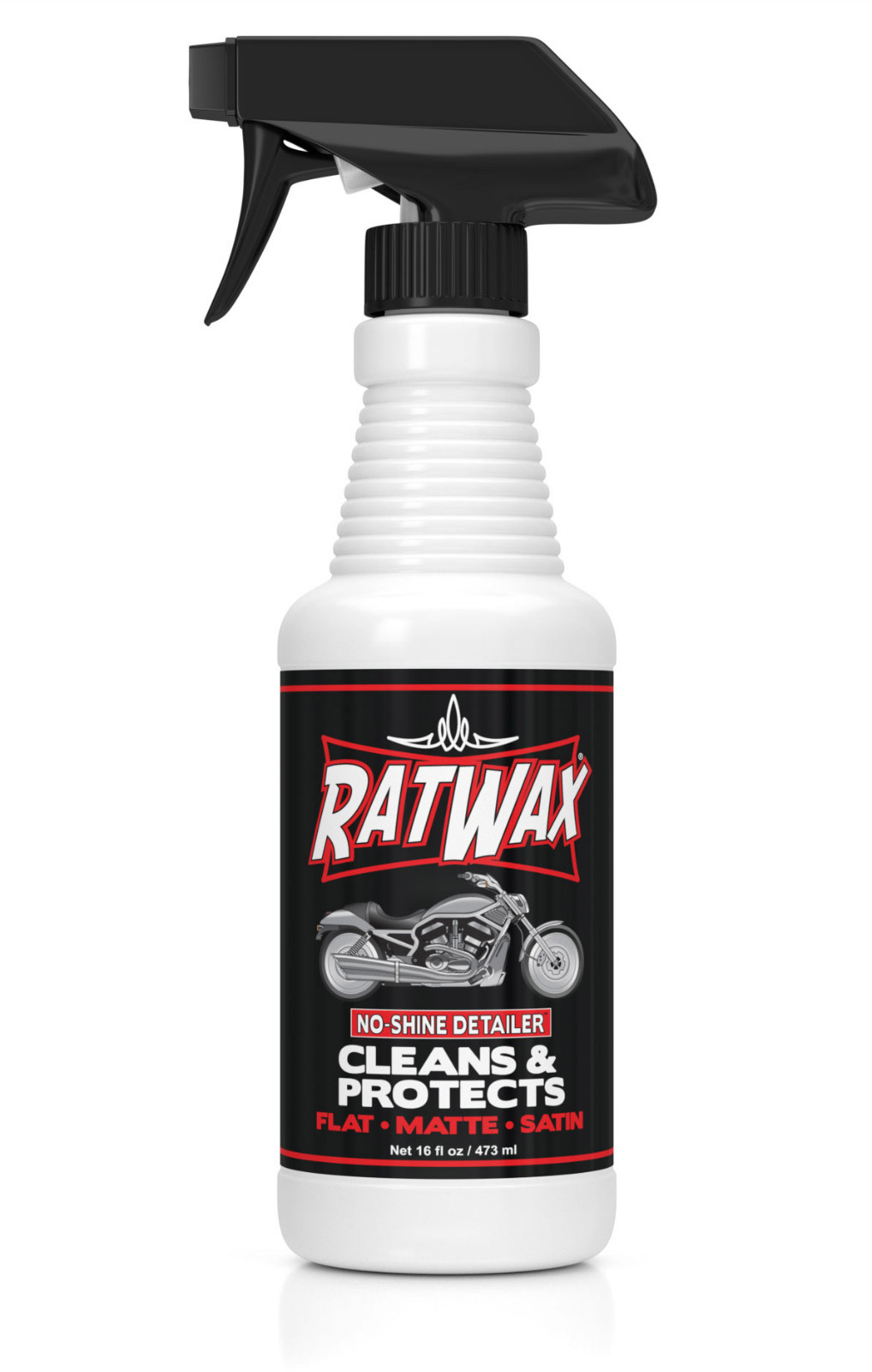 Matte Paint Motorcycle Cleaner No Shine Spray For Harley, Indian, Victory