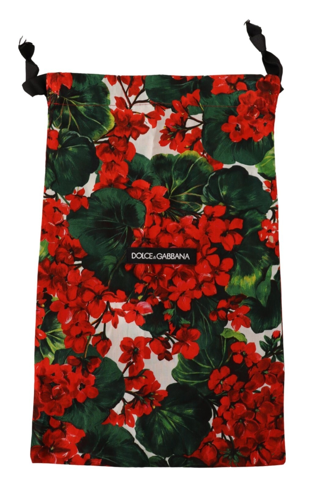 

DOLCE - GABBANA Сумка для обуви на шнурке с разноцветным цветочным принтом, 33см x 20см, Multicolor
