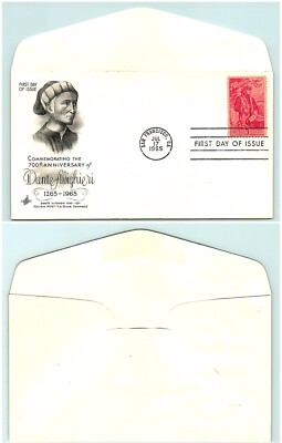 S01-3548, *DANTE ALIGHIERI, *ARTCRAFT FDC
