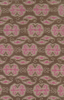 Geometric Reversible Kelim Kilim Rugs Flatweave Modern Wool Carpet 6x9 ft
