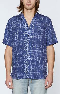 KSUBI heritage resort ss shirt - blue