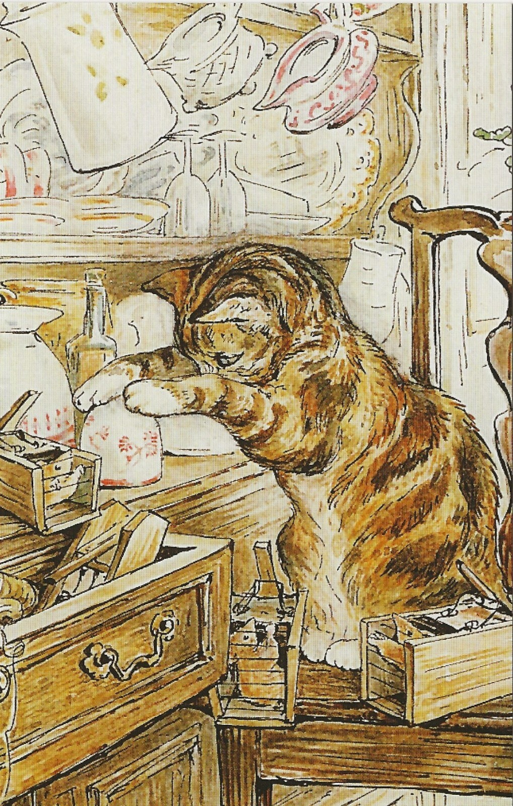 Postcard Beatrix Potter 