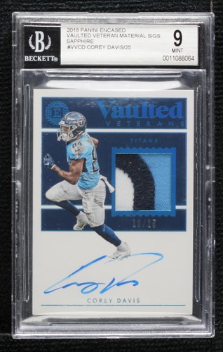 2018 Panini Encased Corey Davis #VV-CD