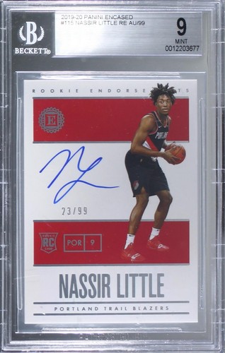 2019-20 Panini Encased - Nassir Little #115
