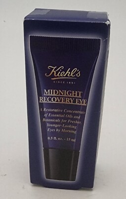 Kiehl's Midnight Recovery Eye Essential Oils and Botanicals 0.5 oz / 15ml